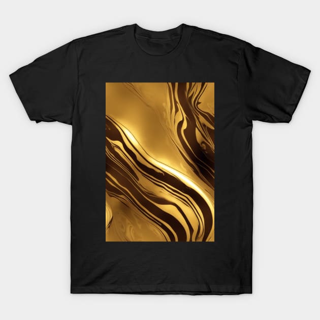 Gild Marble Gold Stone Pattern Texture, for people loving elegant, luxury and gold #4 T-Shirt by Endless-Designs